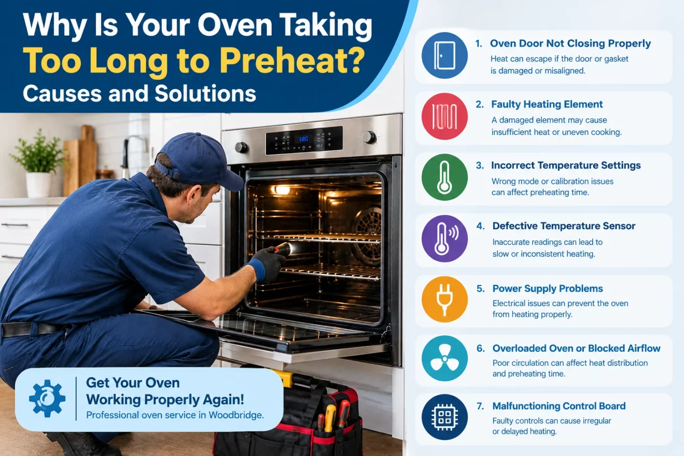 oven service Woodbridge